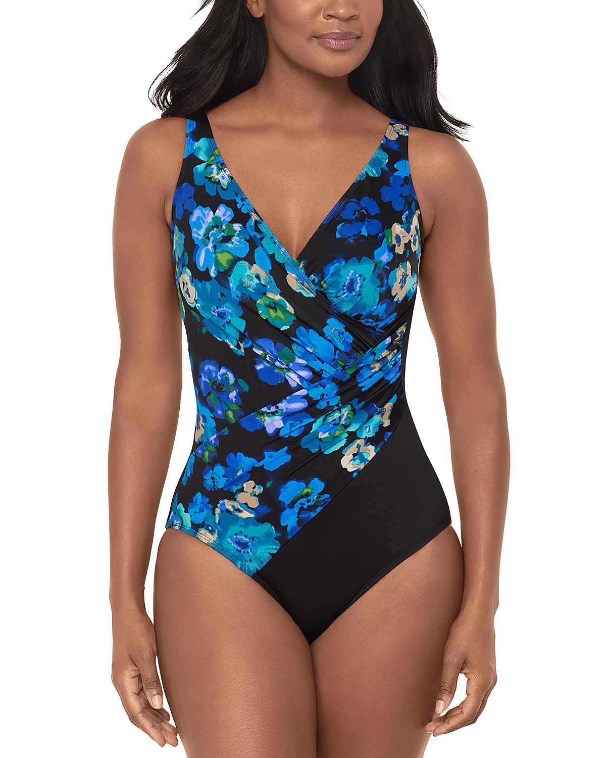 Miraclesuit Secret Garden Oceanus One Piece Swimsuit
