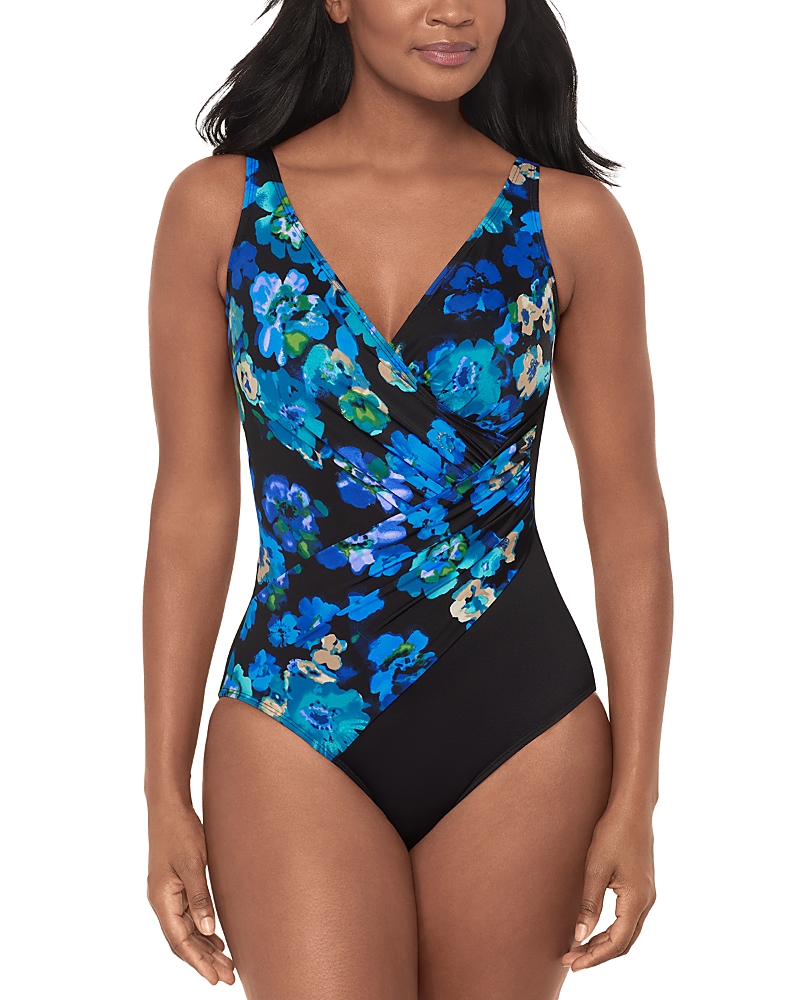 Miraclesuit Secret Garden Oceanus One Piece Swimsuit