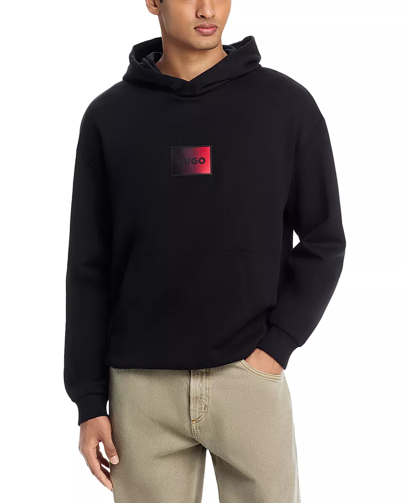 Hugo Danohood Relaxed Fit Hooded Sweatshirt