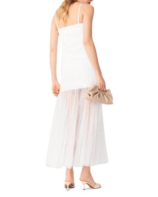 Taffeta & Lace Dress