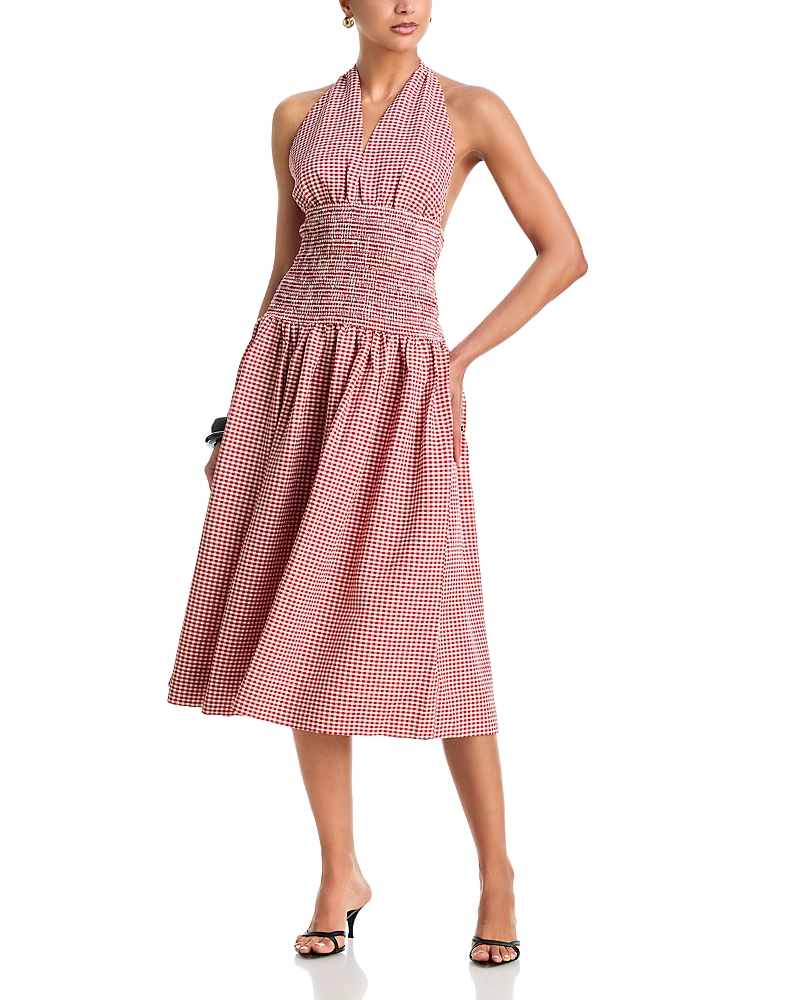 Wayf Margeaux Halter Dress