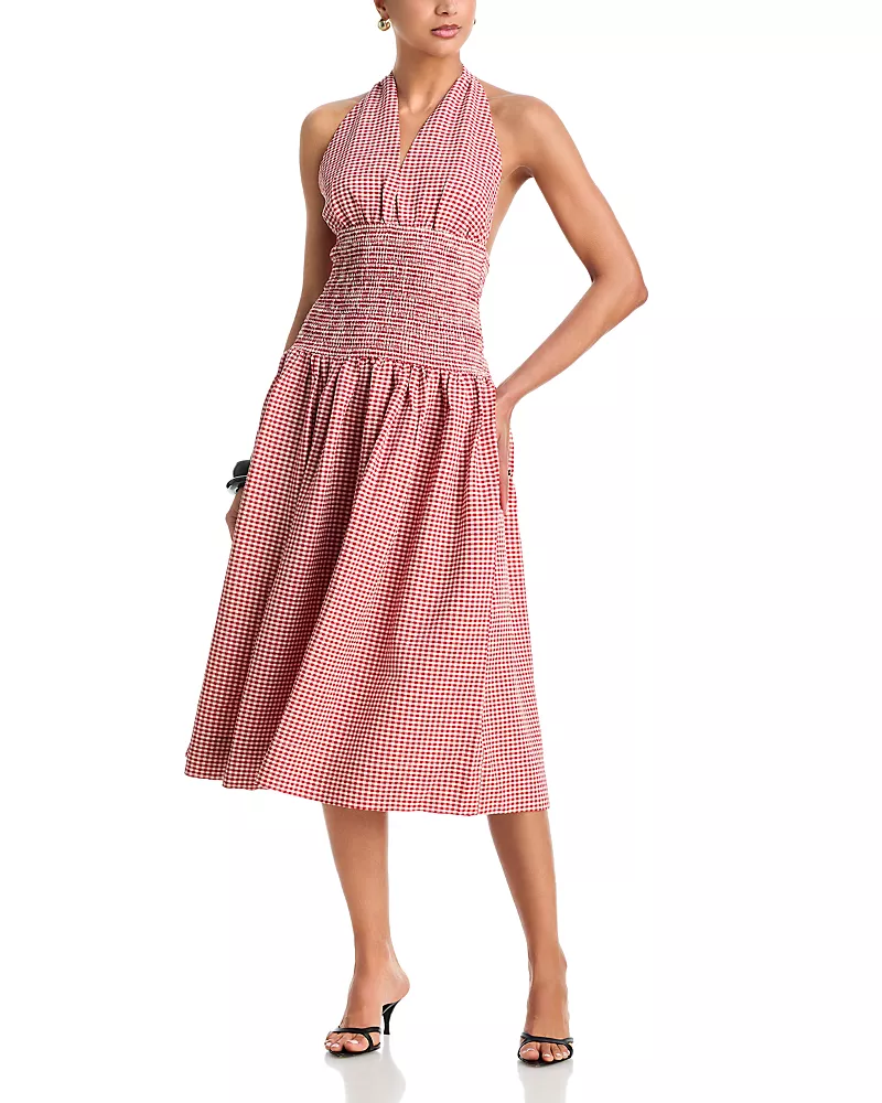 Wayf Margeaux Halter Dress