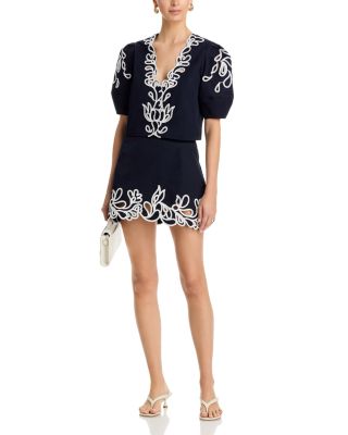 Embroidered Bellara Top