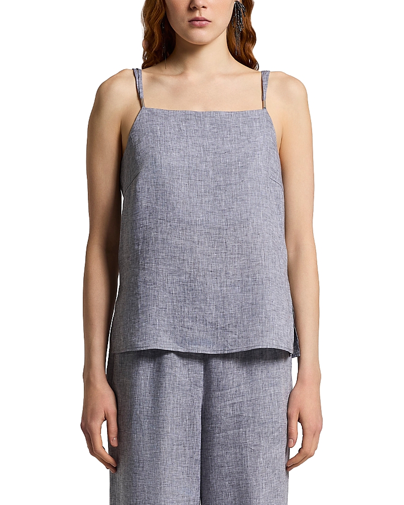 Peserico Sleeveless Top with Double Straps