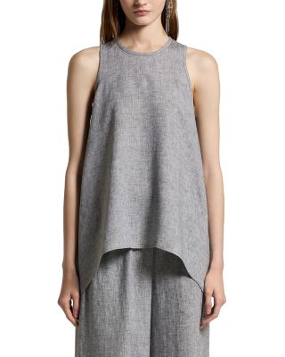 Sleeveless Flared Top