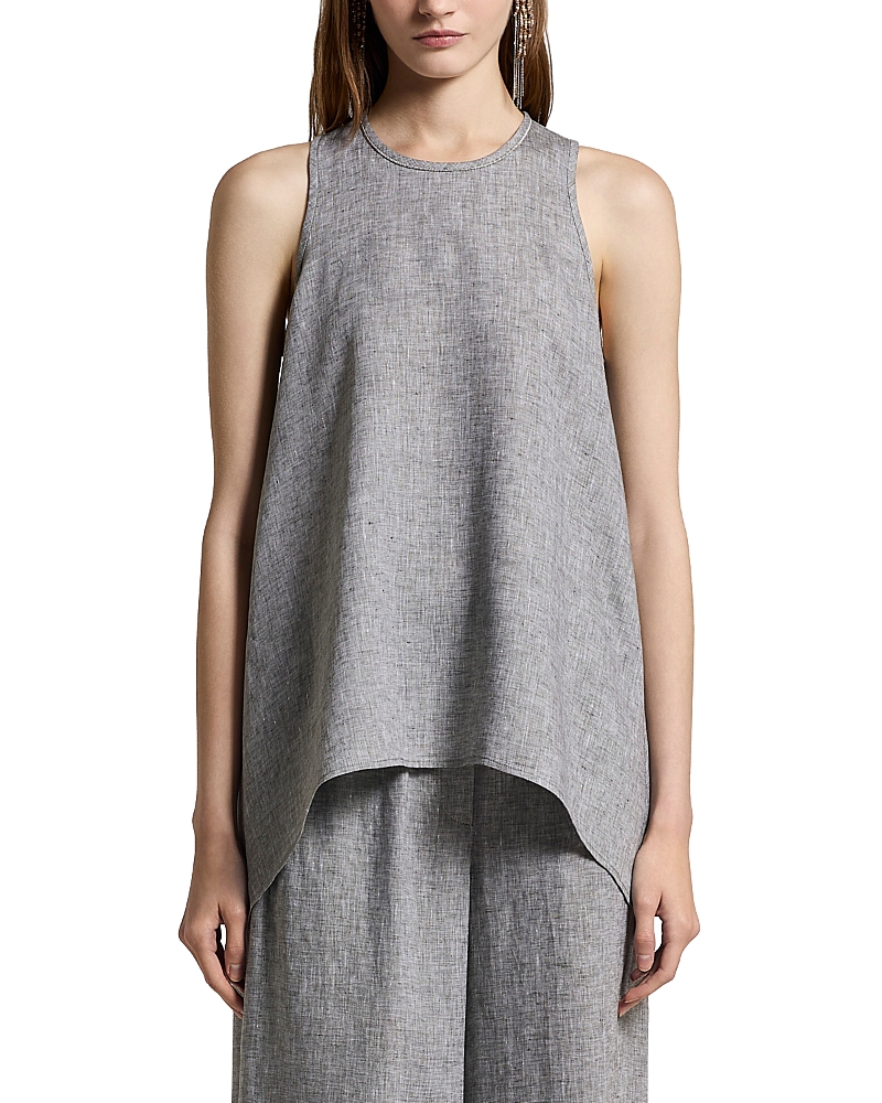 Peserico Sleeveless Flared Top