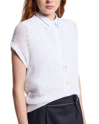 Knitted Sleeveless Sweater