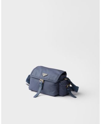 Explore Medium Re-Nylon Shoulder Bag with Flap