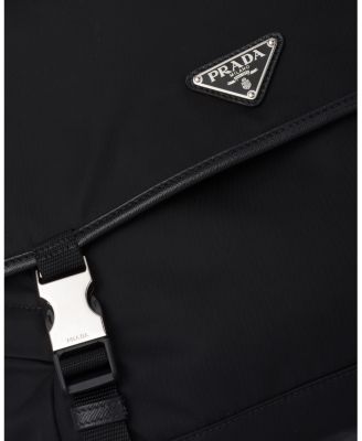  Re-Nylon And Saffiano Leather Shoulder Bag