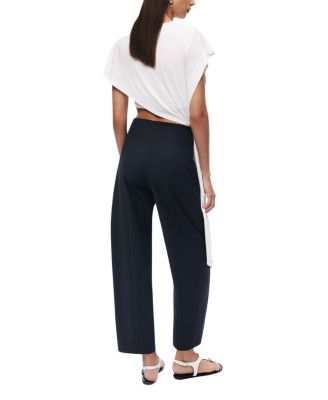  Tailored Straight-Leg Pants