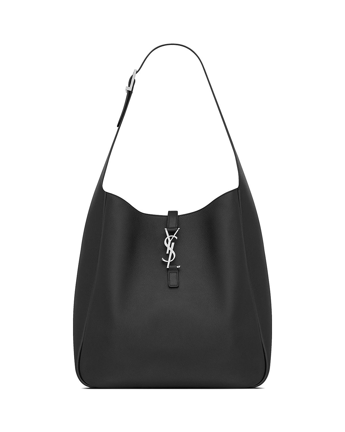 Saint Laurent Le 5 A 7 Supple Large Shoulder Hobo Bag