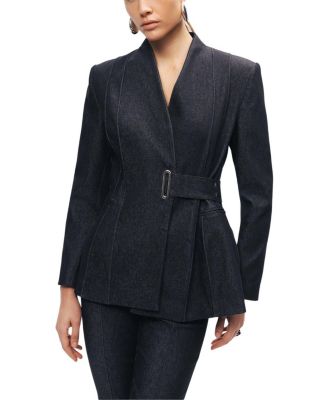  Belted Tailored Blazer