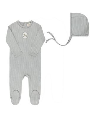 Unisex Rocking Horse Collection Footie + Bonnet - Baby
