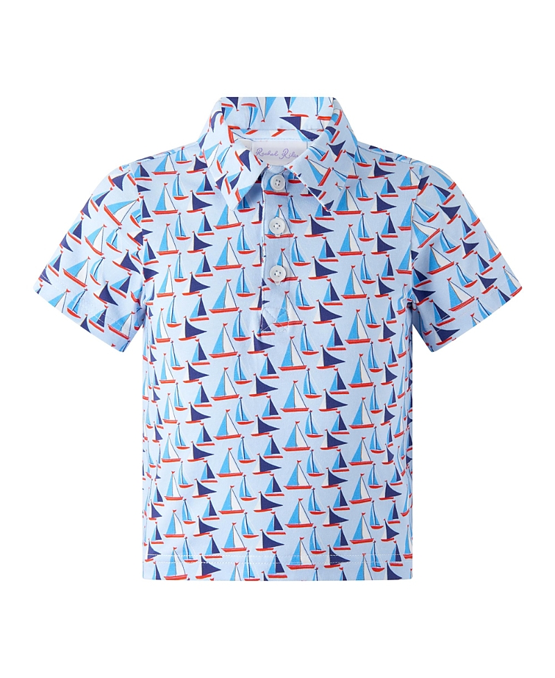 Rachel Riley Boys' Sailboat Polo - Little Kid, Big Kid