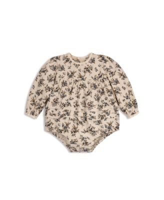 Girls' Brushed Floral Dress Collection Romper - Baby, Little Kid