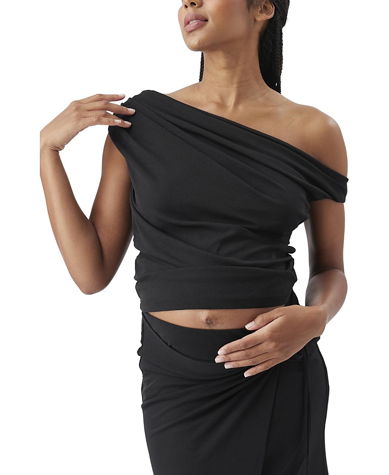 Ripe Maternity Rhi Off Shoulder Top