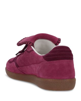 Women's TB 490 Club Suede Raspberry Leather Sneakers