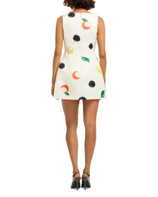 Ali Embellished Boat Neck Mini Dress