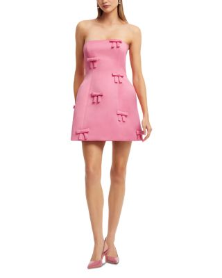 Roselle Bow Mini Dress