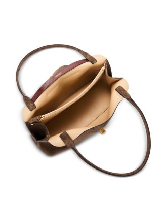 Medium Suede Shoulder Bag 