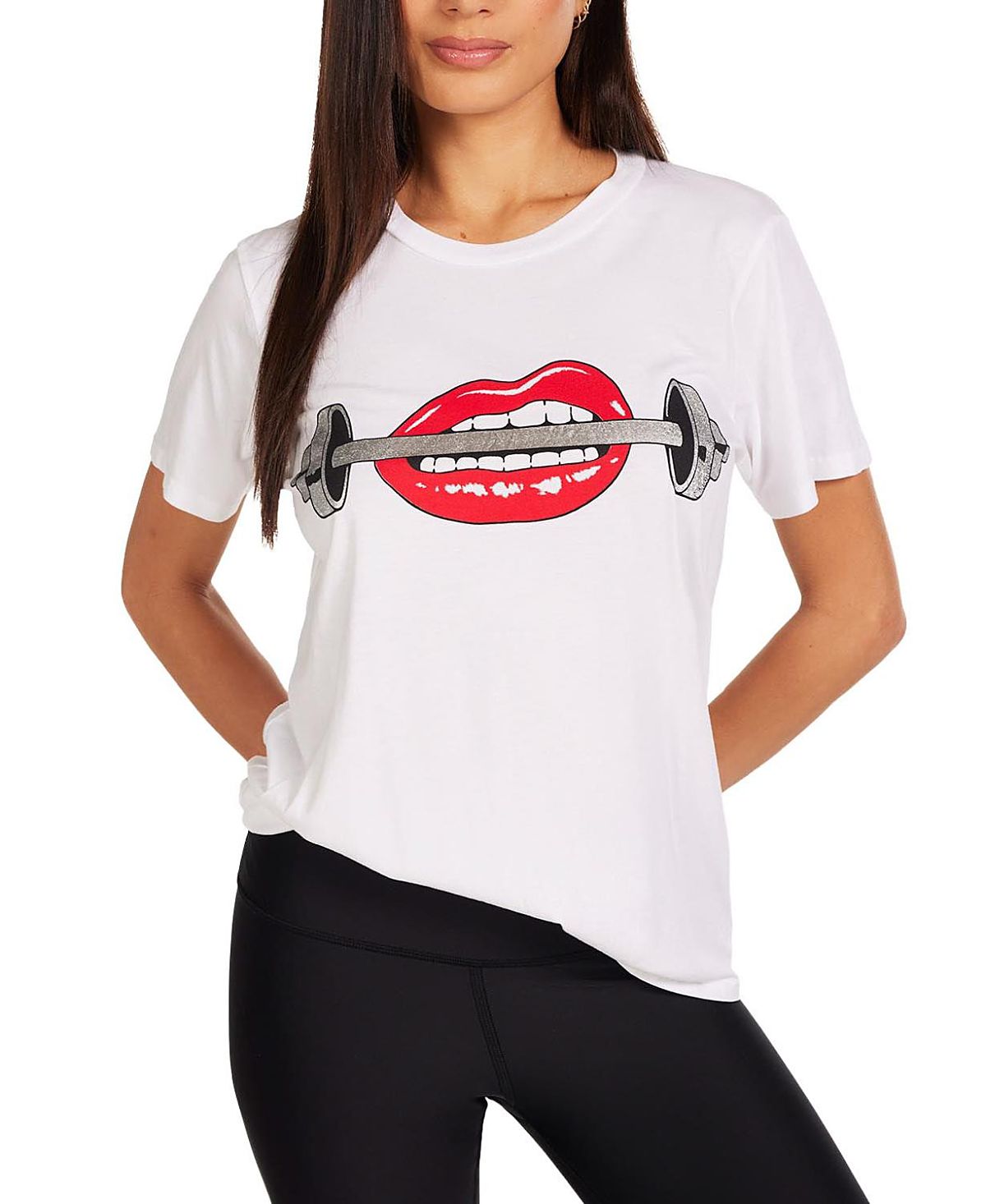 Lauren Moshi Ruthie Barbell Lip Top