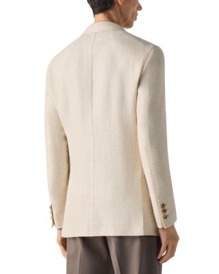 Crossover Linen, Wool, and Silk Jacket