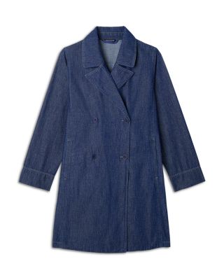 Denim Trench Coat
