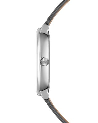 Toccata Heritage Mechanical Leather Strap Watch, 33mm x 38mm