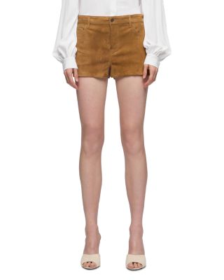 Suede Shorts