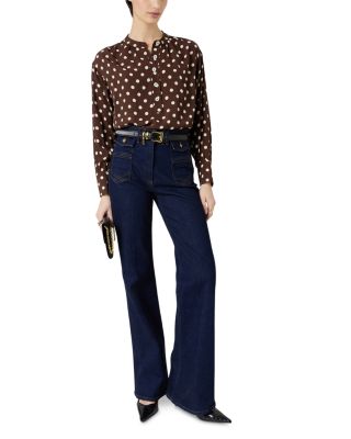 Cayane Tunisian Collar Top