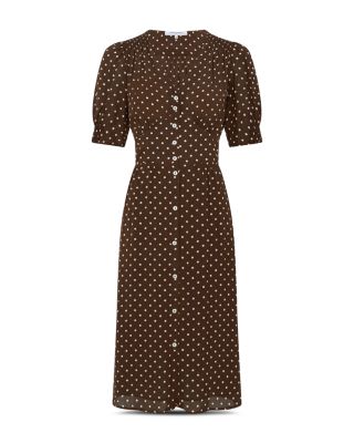 Rohya Puffed Sleeve Dress