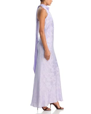 Jacquard Cowl Neck Dress - Exclusive