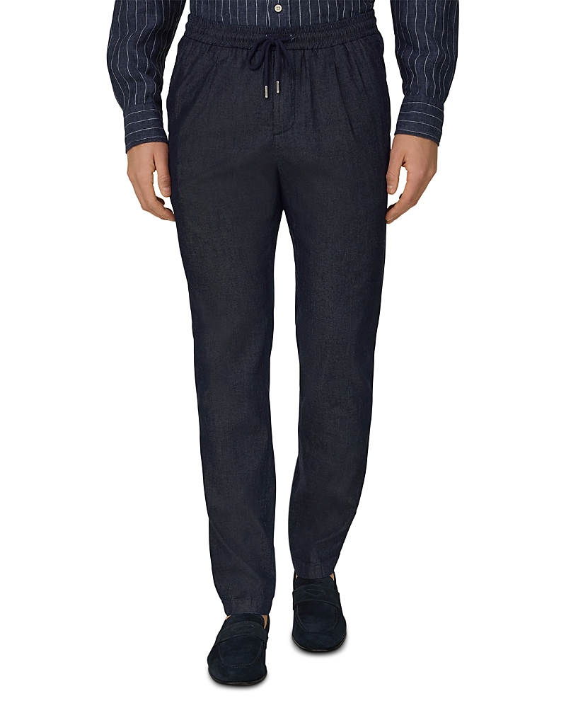 Boggi Milano Coulisse Tapered Fit Drawstring Trousers