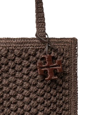 Ella Hand Crochet Straw Tote Bag