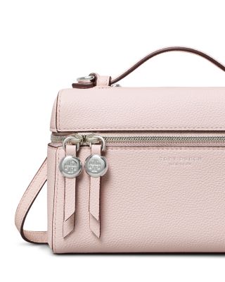 Slim Leather Top Handle Bag