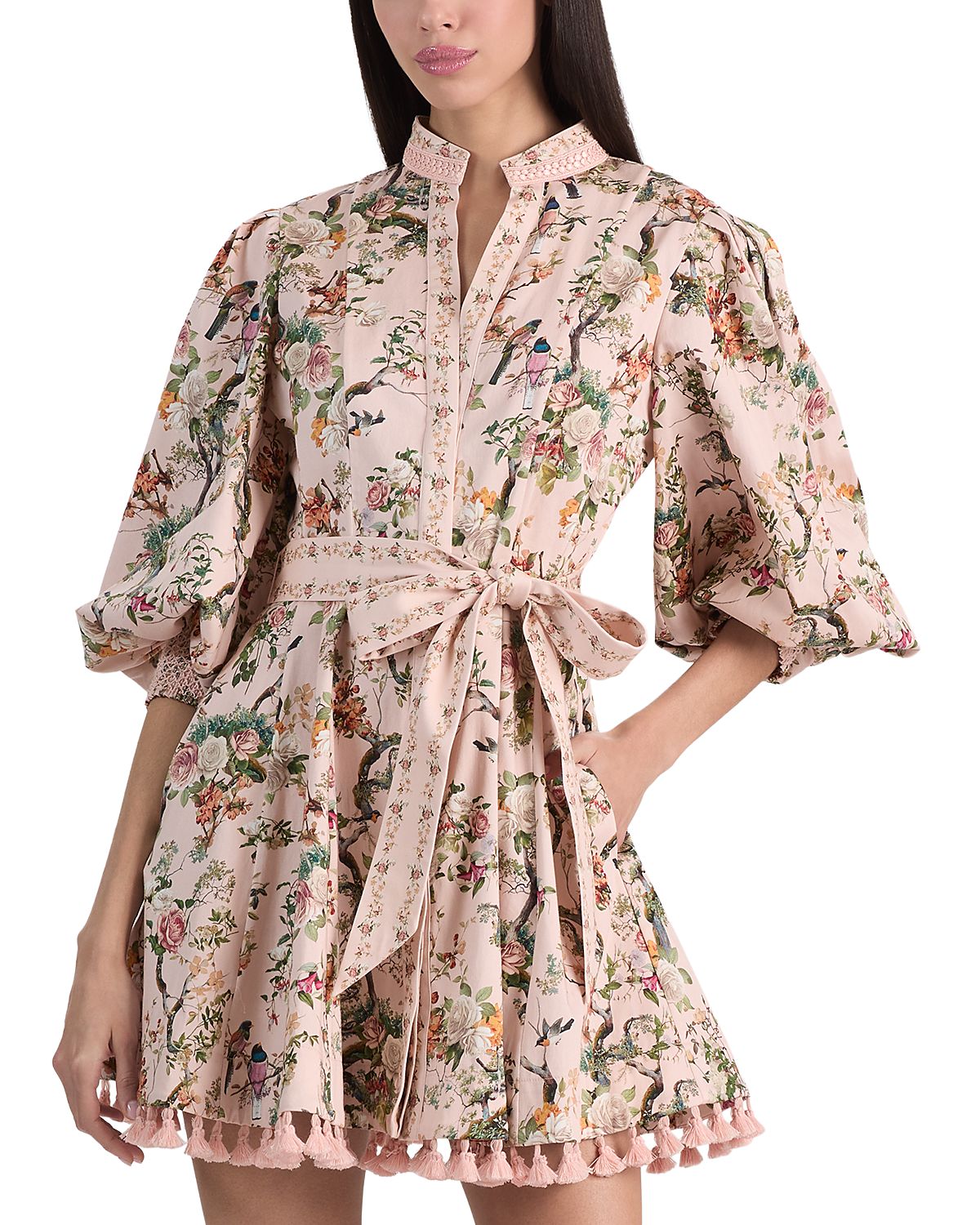 Alice and Olivia Lucy Mini Shirt Dress