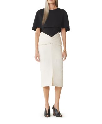 Midi Skirt in Jacquard