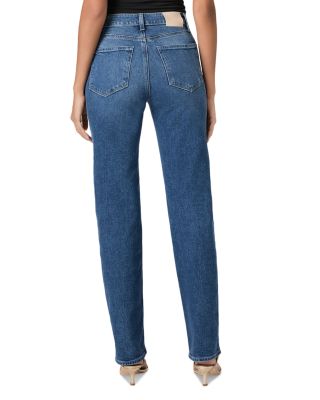 Stevie High Rise Straight Leg Jeans in Bonjour