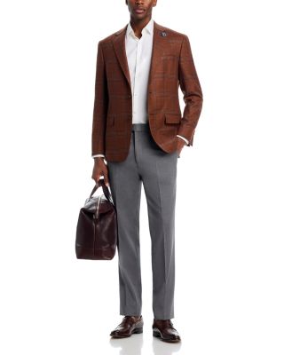 Classic Fit Plaid Sport Coat