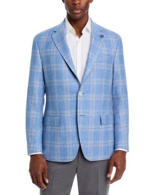 Classic Fit Plaid Sport Coat