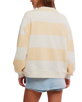 Classic Stripe Crewneck Top
