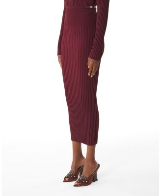 Midi Skirt In Viscose