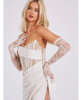  Rae Lace Opera-length Gloves