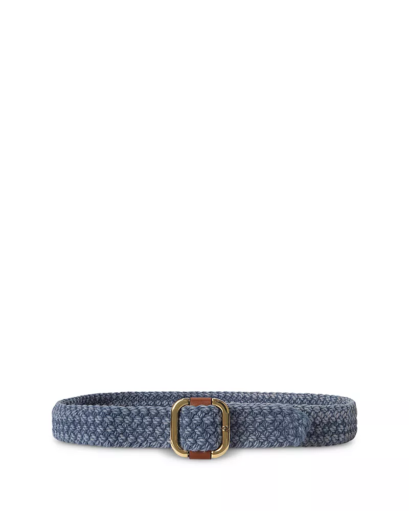 Lauren Ralph Lauren Slide Buckle Woven Belt