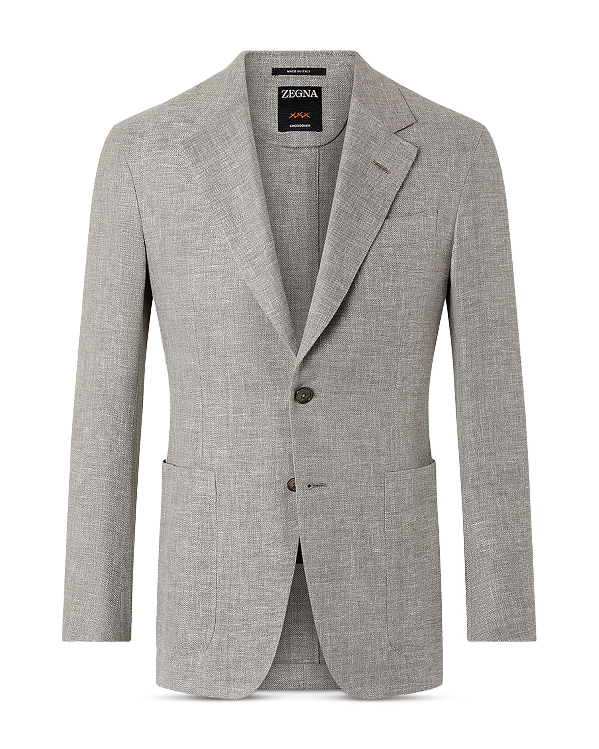 Zegna Crossover Linen, Wool & Silk Blend Jacket
