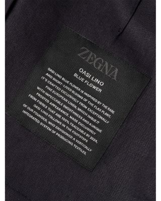 Oasi Lino Blue Flower Jacket