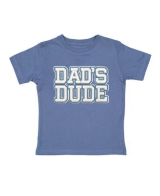 Boys' Dad's Dude Patch Short Sleeve T-Shirt - Baby, Little Kid