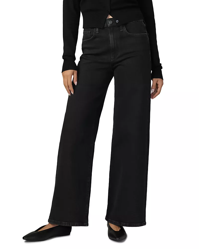 Joe's Jeans Petites The Mia High Rise Wide Leg Jeans in Bewitched