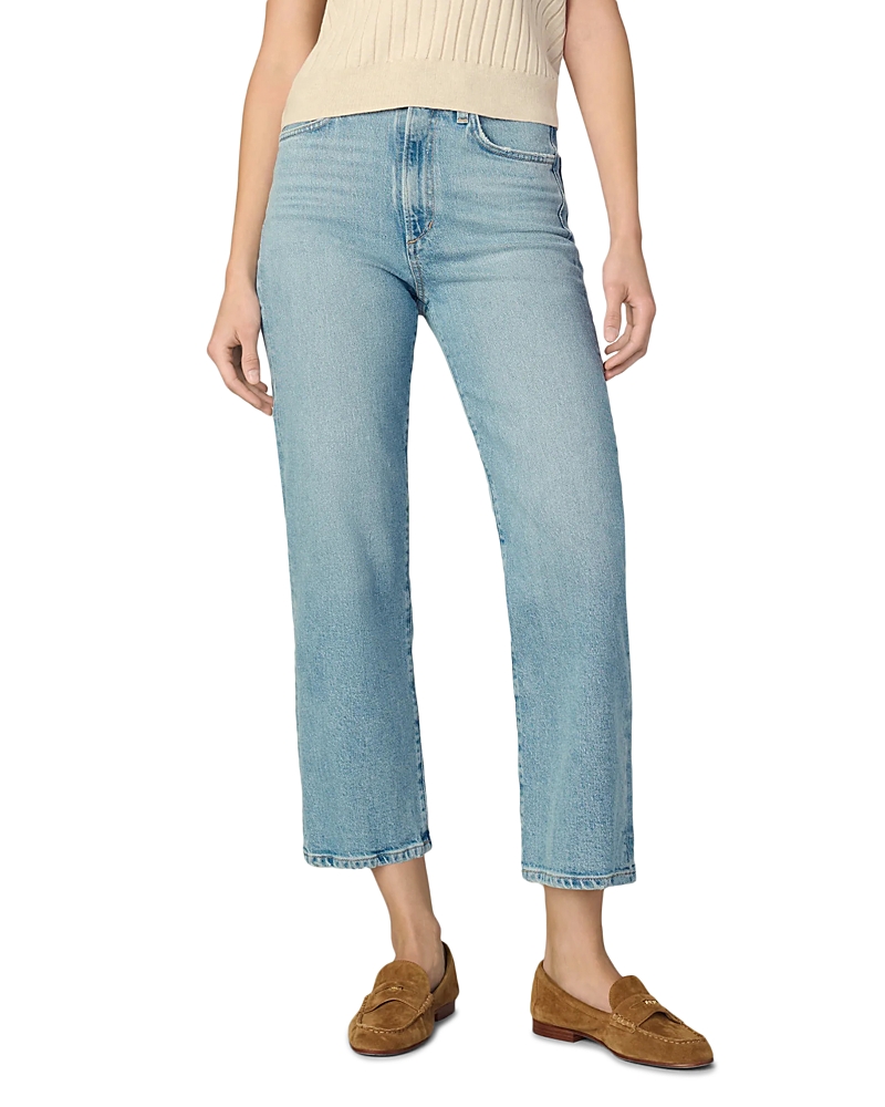 Joe's Jeans The Margot High Rise Cropped Straight Jeans in Pazazz