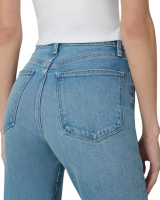 The Margot High Rise Ankle Slim Straight Jeans in Promising